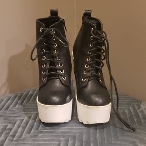 Got platform booties
